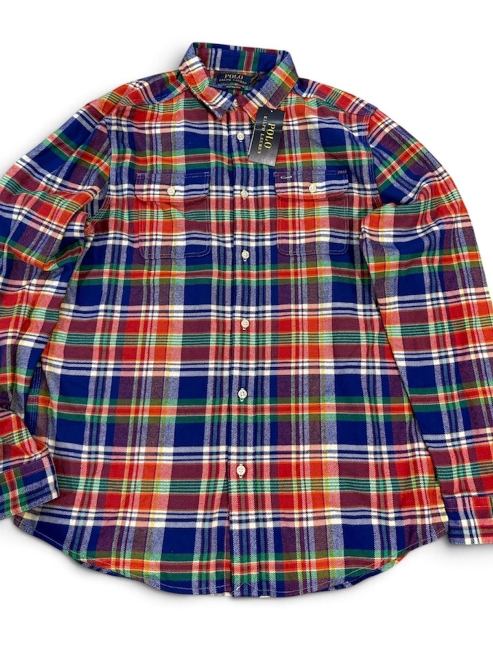 Polo by Ralph Lauren Multi-Color Plaid Button-Down Shirt